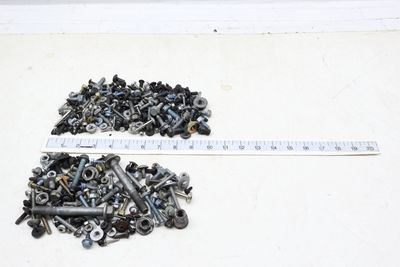 ASSORTED MIXED BOLTS, NUTS, SCREWS, WASHERS, ETC