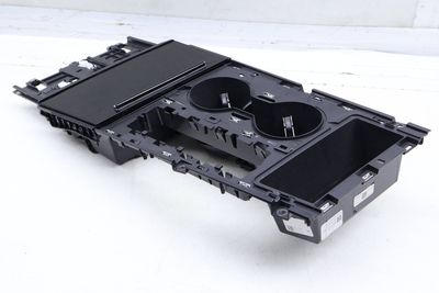 CENTER CONSOLE STORAGE BIN / CUP HOLDER / FRAME ASSEMBLY 3CN858332B