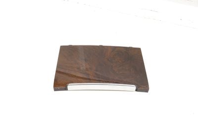 CENTER CONSOLE STORAGE BIN / TRAY COVER TRIM 4G0863440AK