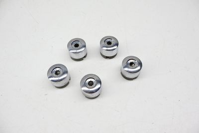 Chrome Lug Nut / Bolt Cover / Cap Set (5) 7L6601173A