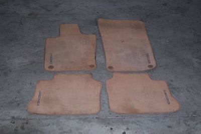Complete Carpet Floor Mat Set (PORSCHE)