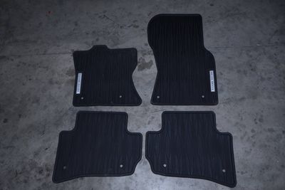 COMPLETE RUBBER FLOOR MAT SET J8AM130A88BA