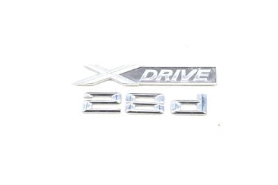Door Emblem / Badge (XDRIVE 28D) 51147366723