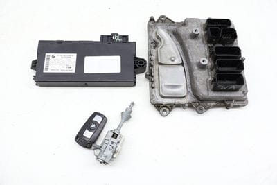 ECU DME / CAS3 THEFT LOCKING MODULE / LOCK CYLINDER w/ KEY 7629609
