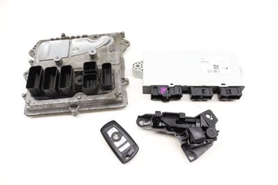 ECU DME / CAS4 THEFT LOCKING MODULE / LOCK CYLINDER w/ KEY 7620419