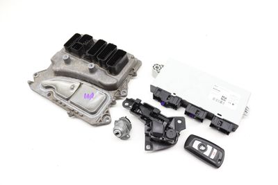 ECU DME / CAS4 THEFT LOCKING MODULE / LOCK CYLINDER w/ KEY 7632115