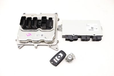 ECU DME / CAS4 THEFT LOCKING MODULE / LOCK CYLINDER w/ KEY 7644748