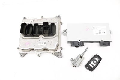 ECU DME / CAS4 THEFT LOCKING MODULE / LOCK CYLINDER w/ KEY 7646764