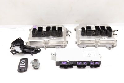 ECU DME / CAS4 THEFT LOCKING MODULE / LOCK CYLINDER w/ KEY 8665254