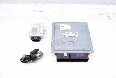 ECU DME / EWS4 Theft Locking Module / Lock Cylinder w/ Key 12147587166