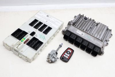 ECU DME / FEM MODULE / LOCK CYLINDER w/ KEY 9894912