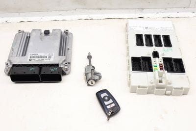 ECU DME / Fem Module / Lock Cylinder w/ Key 13618588425