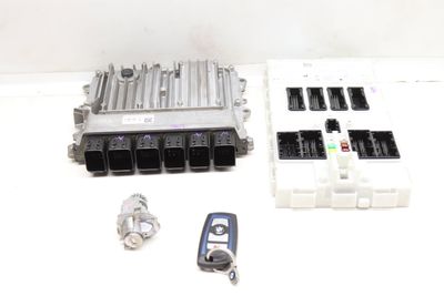 ECU DME / FEM MODULE / LOCK CYLINDER w/ KEY 9884683