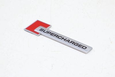 Fender Emblem / Badge (SUPERCHARGED) 4F0853601A