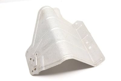 Fuel Evap Charcoal Canister Shield 4M0201782B