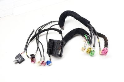 Headunit / Head Unit Wiring Harness Connector / Pigtail Set 65129290362