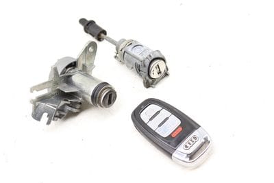 Lock Switch / Cylinder Set w/ Key 4H0898374S