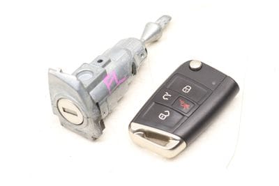 LOCK SWITCH / CYLINDER SET w/ KEY 5G0800375CB