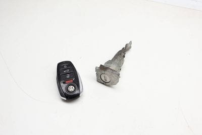 Lock Switch / Cylinder Set w/ Key 7P6800375AT