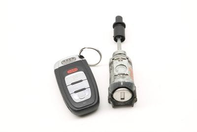 Lock Switch / Cylinder Set w/ Key 8K0898374A