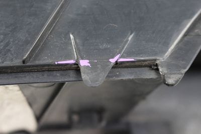 LOWER BUMPER GRILLE 4L0807682B