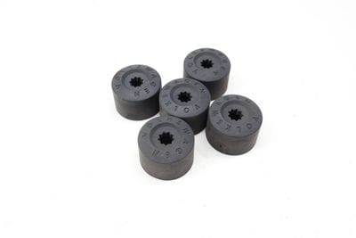 Lug Nut / Bolt Cover / Cap Set (5) 1K0601173