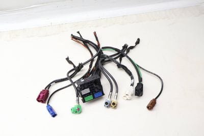 MMI / Multimedia Control Unit Wiring Connector / Pigtail Set