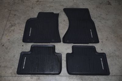 Porsche Rubber Floor Mat Set