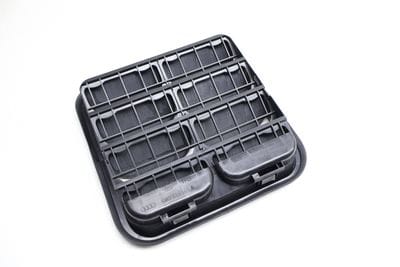 Quarter Panel Cabin Pressure Relief Vent / Grille 4M0819181A