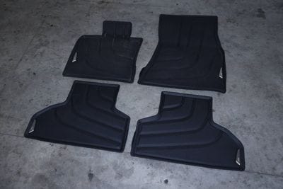 RUBBER ALL-WEATHER FLOOR MAT SET 2458439