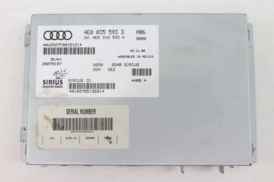 Sirius Satellite Radio Module 4E0035593D