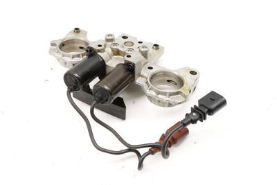 TIMING CHAIN TENSIONER / CASE w/ SOLENOIDS 07C109204E