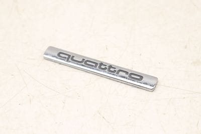 Trunk Emblem / Badge (QUATTRO) 4H0853737