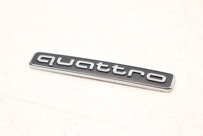 Trunk Emblem / Badge (QUATTRO) 8W9853737
