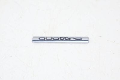 Trunk Emblem / Quattro Badge 8H0853737