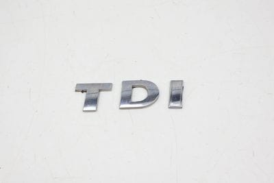 Trunk Hatch Emblem / Badge (TDI) 7P6853675C