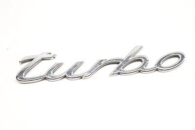 Trunk Hatch Emblem / Badge (TURBO)