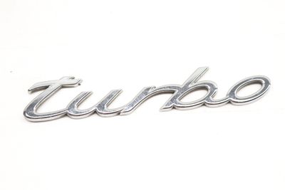 TRUNK HATCH EMBLEM / BADGE (TURBO)