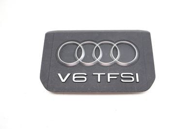 V6 TFSI Engine Cover Badge / Trim Insert 4M0133849A