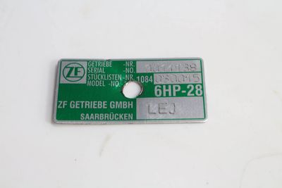 ZF 6HP28AF LEJ TRANSMISSION - CYLINDER
