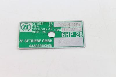 ZF TRANSMISSION VALVE BODY SOLENOID 0501213959