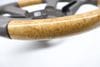 4-SPOKE Leather / Wood Steering Wheel 4F0419091BK — photo 4