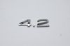 Trunk Emblem / Badge (4.2) 4E0853743L — photo 1