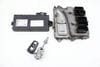 ECU DME / CAS3 Theft Locking Module / Lock Cylinder w/ Key 12147629609 — photo 1