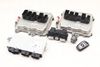 ECU DME / CAS4 Theft Locking Module / Lock Cylinder w/ Key 12147649828 — photo 1