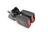 3RD Row Dual Seat Belt Buckle / Receiver 72117161655 — photo 1