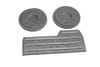 Center Console Cup Holder / Storage Bin Rubber Insert Set 51169384370 — photo 3