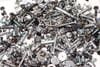 (3LB) Assorted Mixed Bolts, Nuts, Screws, Washers, Etc - Euro Vehicles — photo 1